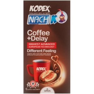 کاندوم ناچ کدکس مدل Coffee Delay بسته 12 عددی