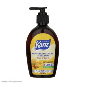 کرم مرطوب کننده کنز مدل Honey and Almond حجم 200 میلی لیتر